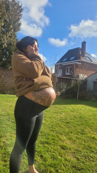 Gestante em trabalho de parto ativo